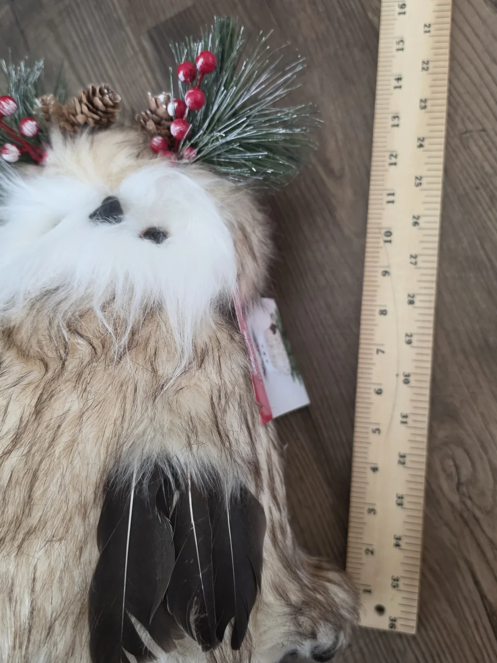 Holiday Time plush owl
